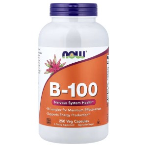 Now B-100 Complex Now Foods 250 kapsułek