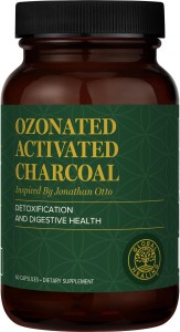 Ozonated Activated Charcoal Global Healing 60 kapsułek Ozonowany Węgiel Aktywowany