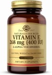 Solgar Vitamin E 268mg 400iu 100 kapsułek Tokoferole Naturalne Witamina E