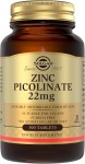 Solgar Pikolinian Cynku 22mg 100 tabletek Zinc Picolinate